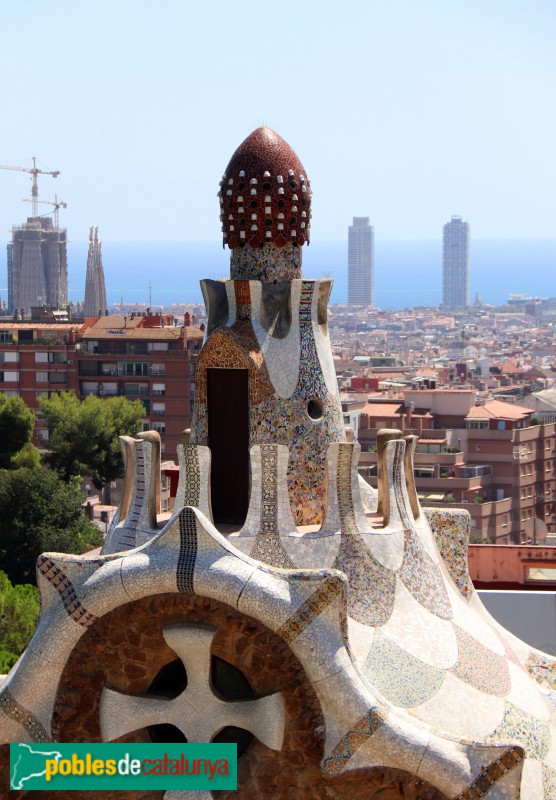 Barcelona - Park Güell. Casa del guarda