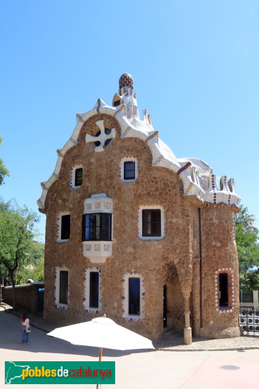 Barcelona - Park Güell. Casa del guarda