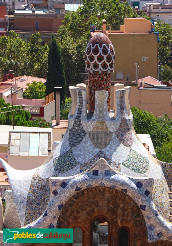 Barcelona - Park Güell. Casa del guarda