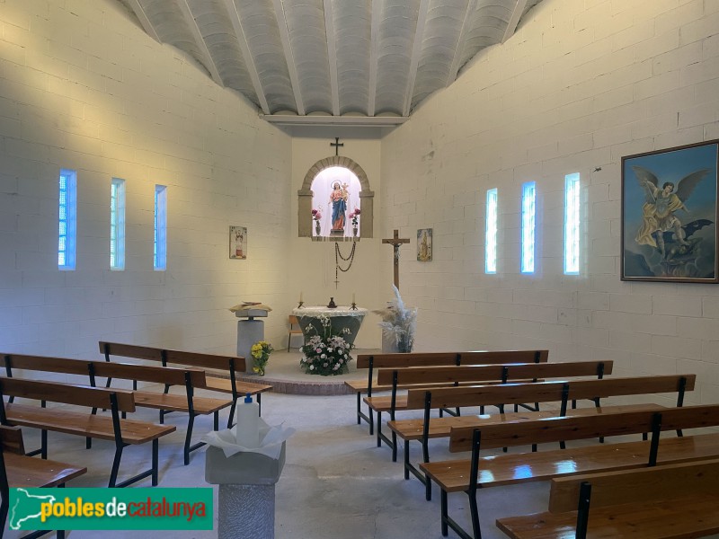 Granyena de les Garrigues - Ermita del Roser. Interior (Foto: Albert Esteves, 2020) Granyena de les Garrigues - Ermita del Roser. Interior