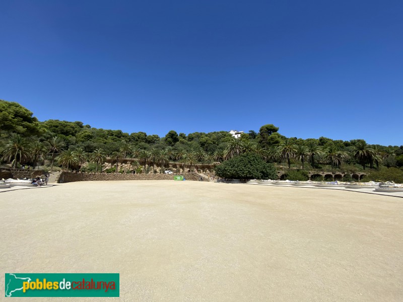 Barcelona - Park Güell. Plaça