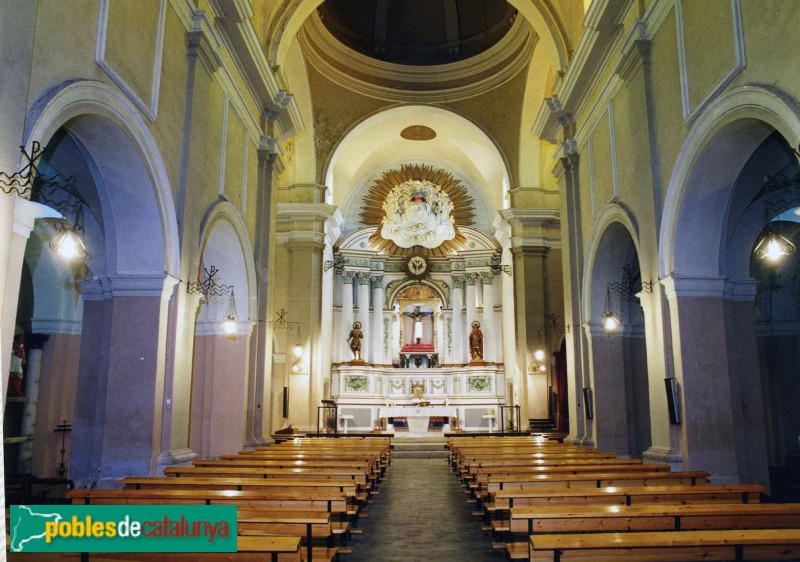 La Granadella - Església de Santa Maria de Gràcia (Foto: Jordi Contijoch -Invarquit.gencat.cat-) La Granadella - Església de Santa Maria de Gràcia