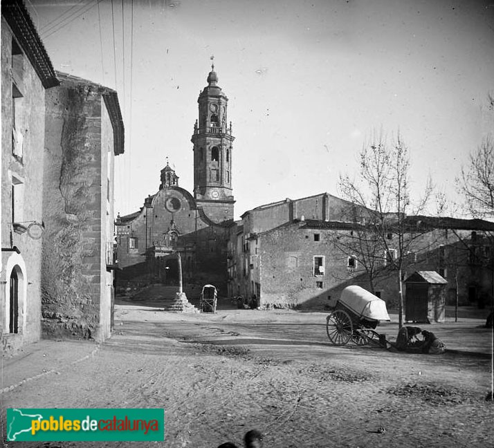 La Granadella - Església de Santa Maria de Gràcia (Foto: Josep Salvany - Fons Salvany. Biblioteca de Catalunya-, 1920) La Granadella - Església de Santa Maria de Gràcia