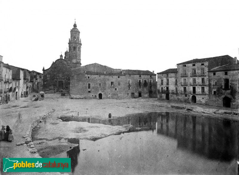 La Granadella. L'actual plaça Major