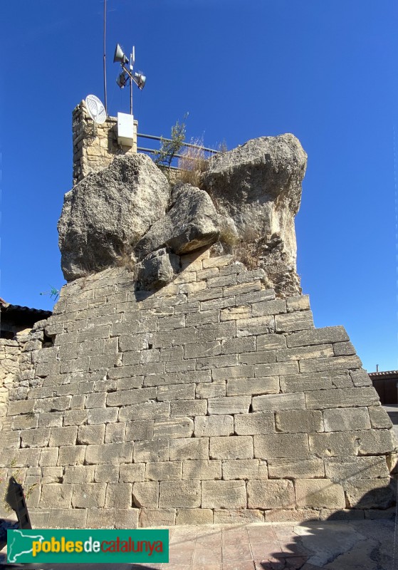 El Vilosell - Restes del castell