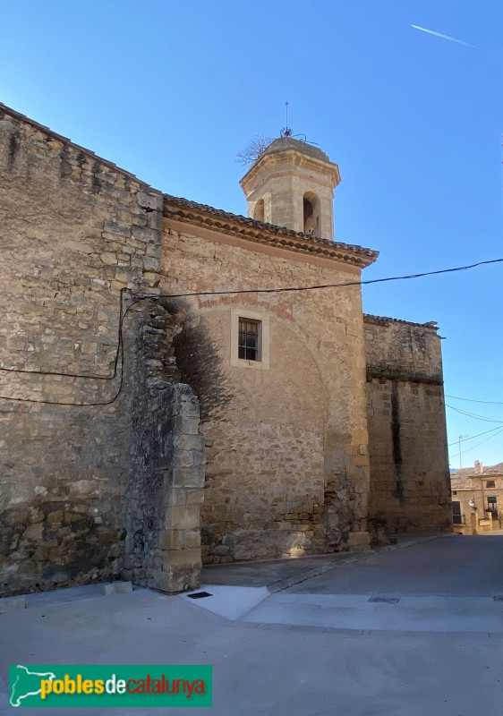 El Vilosell - Església de Santa Maria (Foto: Albert Esteves, 2020) El Vilosell - Església de Santa Maria