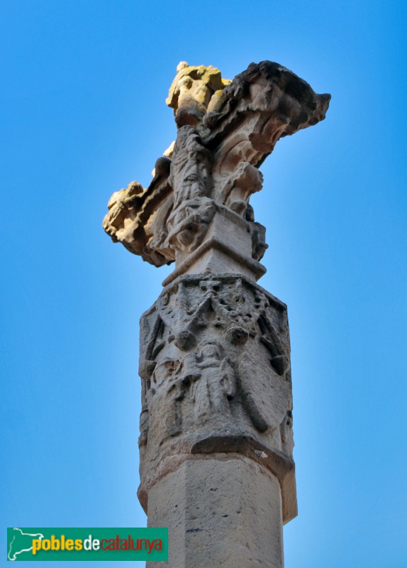 El Vilosell - Creu de terme de Sant Sebastià