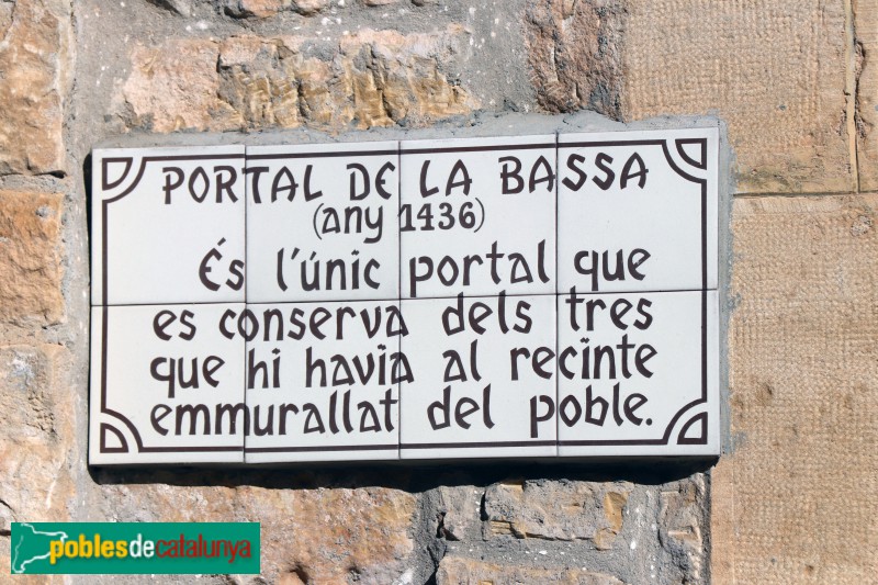 El Vilosell - Portal de la bassa