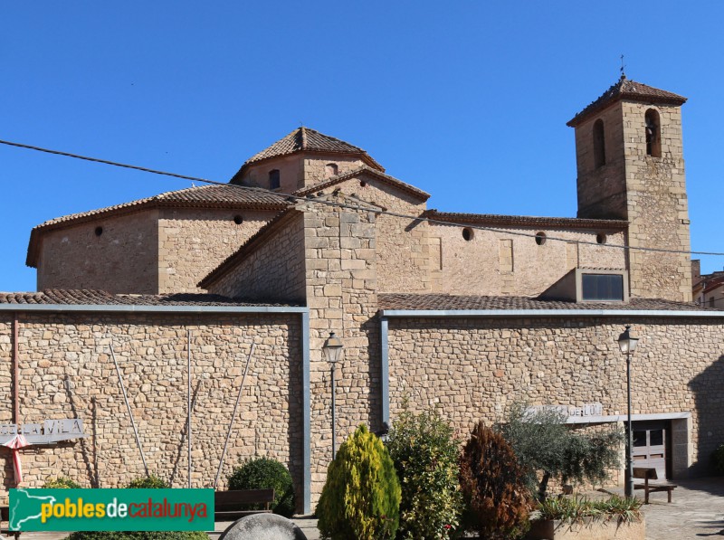 La Pobla de Cérvoles - Església de Santa Maria de la Junquera (Foto: Albert Esteves, 2020) La Pobla de Cérvoles - Església de Santa Maria de la Junquera