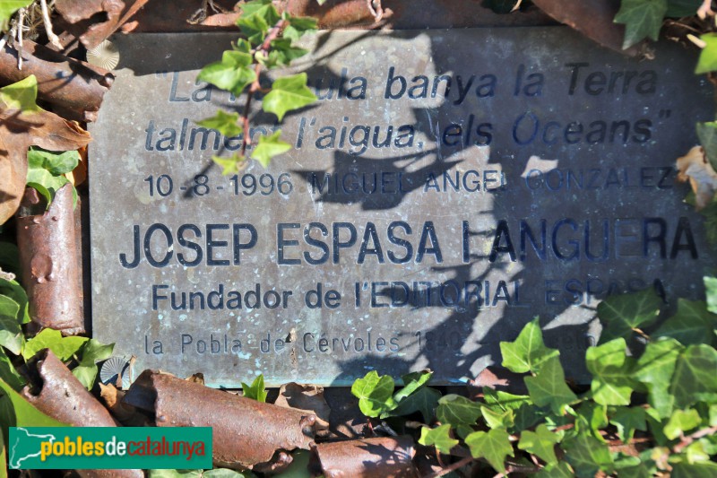 La Pobla de Cérvoles - Homenatge a Josep Espasa