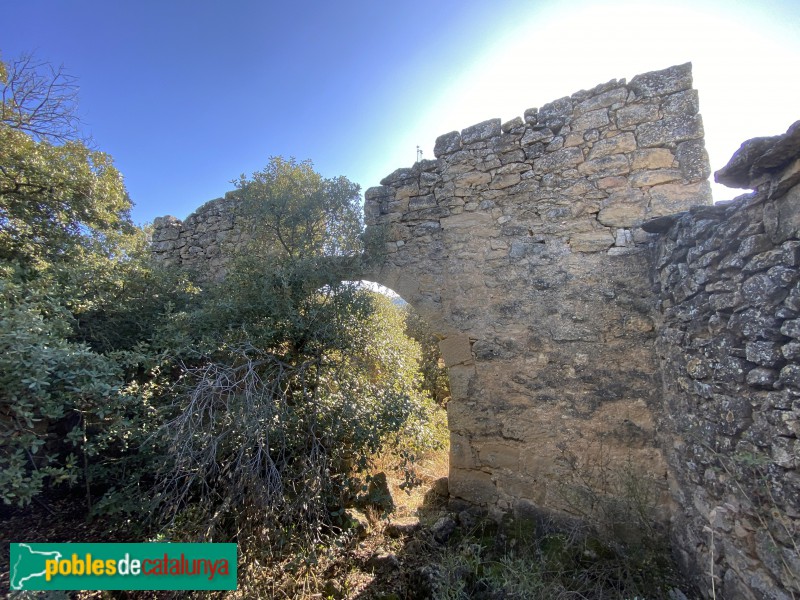 La Pobla de Cérvoles - Mas d'en Marco (Lo Castell) (Foto: Albert Esteves, 2020) La Pobla de Cérvoles - Mas d'en Marco (Lo Castell)