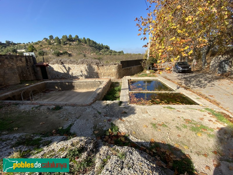 La Pobla de Cérvoles - Safareigs