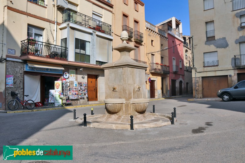 Cervià de les Garrigues - Font de la plaça