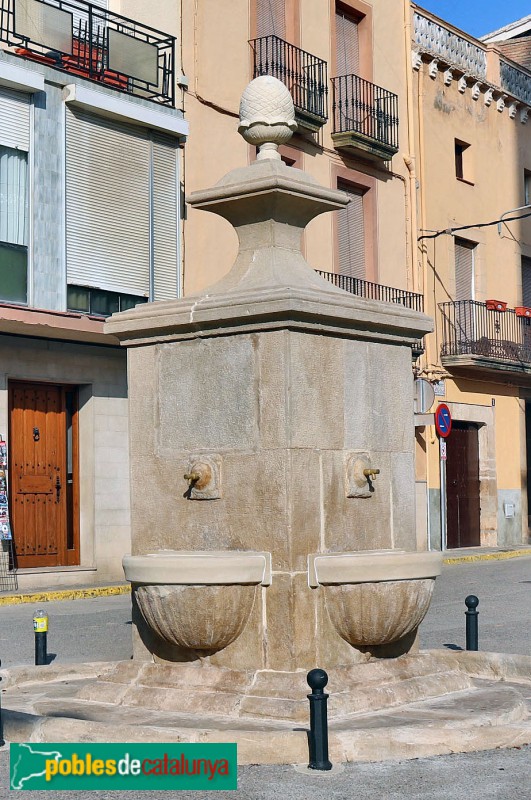 Cervià de les Garrigues - Font de la plaça