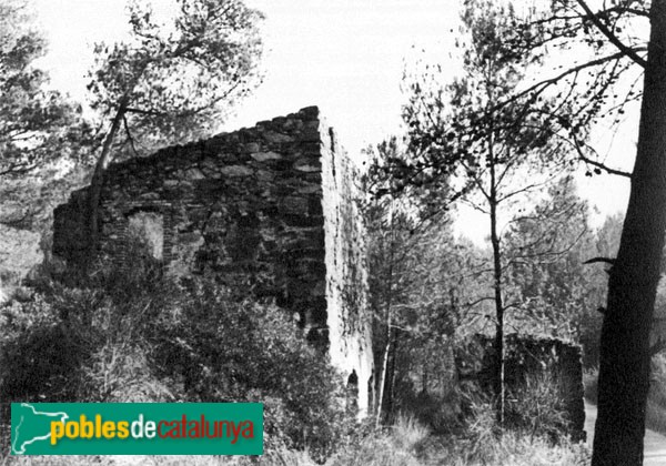 Corbera de Llobregat - Forn de guix (Foto: Ramon Maria Aragó i Cabanyas -calaix.gencat.cat/-, 1984) Corbera de Llobregat - Forn de guix