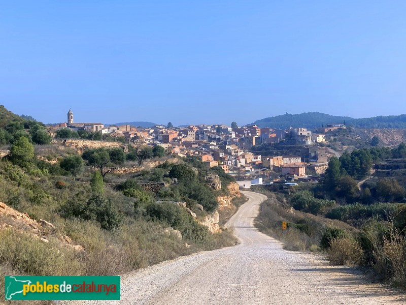 Panoràmica de Cervià de les Garrigues