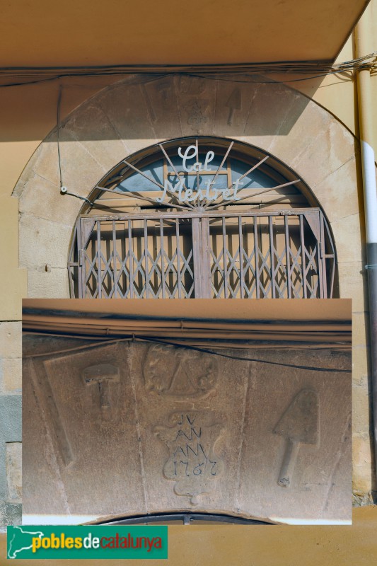 Cervià de les Garrigues - Porta de 1767