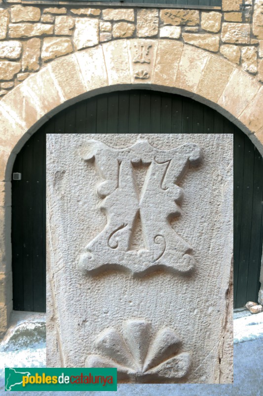 Cervià de les Garrigues - Porta de 1769