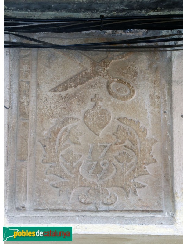 Cervià de les Garrigues - Porta de 1779