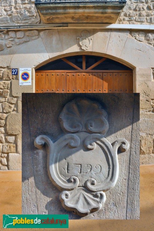 Cervià de les Garrigues - Porta de 1799