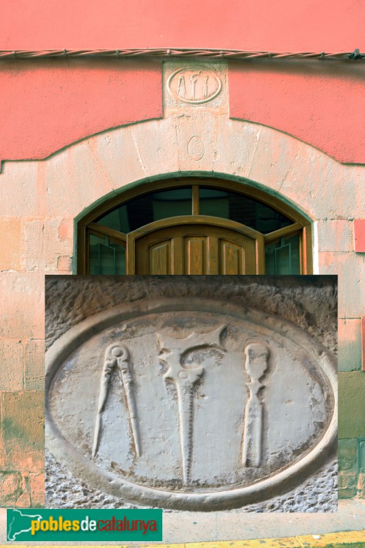 Cervià de les Garrigues - Porta de 1845