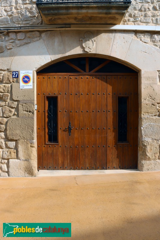 Cervià de les Garrigues - Porta de 1857