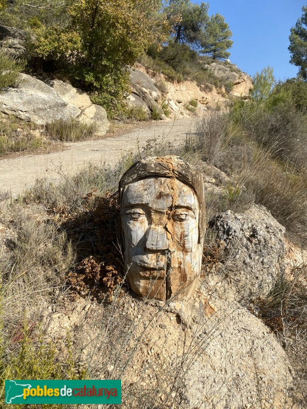 Cervià de les Garrigues - Homenatge a l'Home