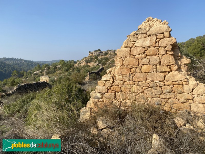 Cervià de les Garrigues - Ruïnes del poblat de les Besses