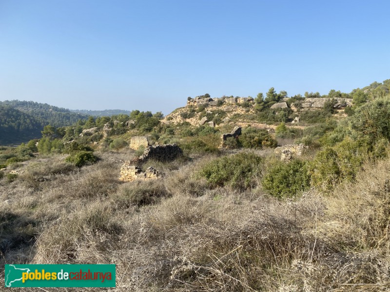 Cervià de les Garrigues - Ruïnes del poblat de les Besses