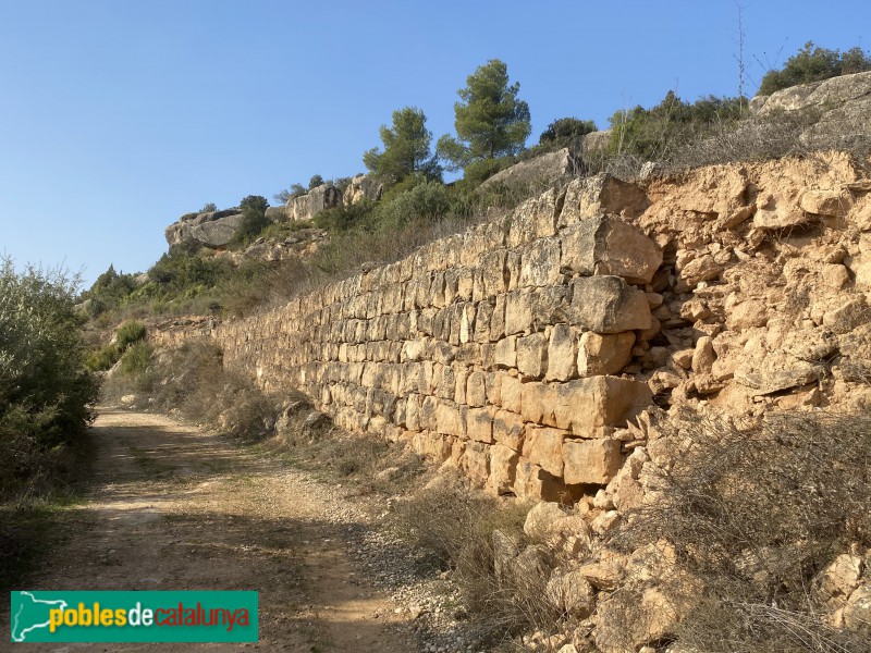 Cervià de les Garrigues - Ruïnes del poblat de les Besses