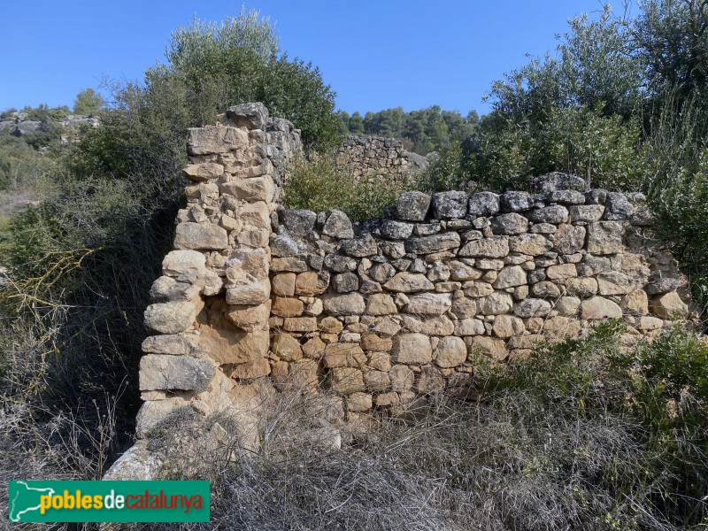 Cervià de les Garrigues - Ruïnes del poblat de les Besses