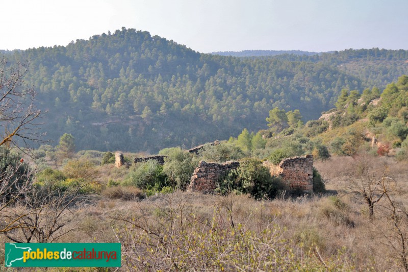 Cervià de les Garrigues - Ruïnes del poblat de les Besses