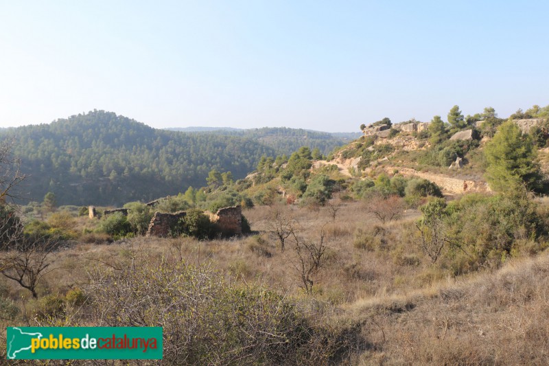 Cervià de les Garrigues - Ruïnes del poblat de les Besses