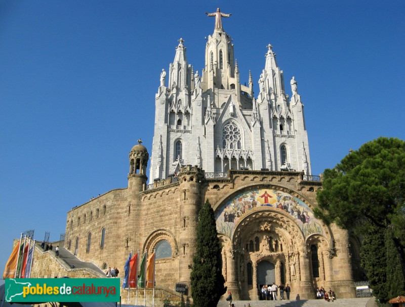 Barcelona - Temple del Sagrat Cor del Tibidabo