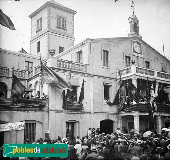 Barcelona - Vil·la Joana (Foto: Jaume Biosca -Arxiu Fotogràfic Centre Excursionista de Catalunya-, 1914) Barcelona - Vil·la Joana