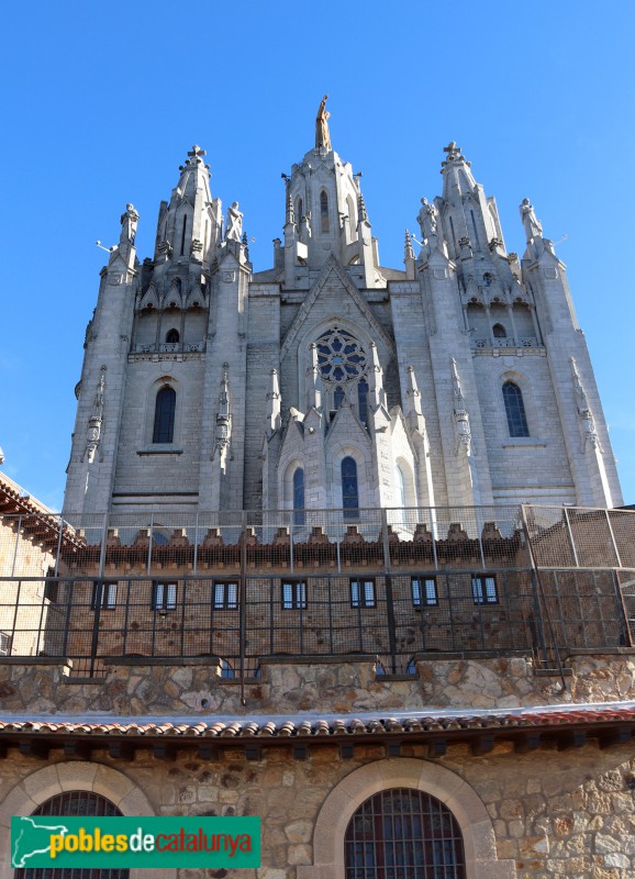 Barcelona - Temple del Sagrat Cor del Tibidabo