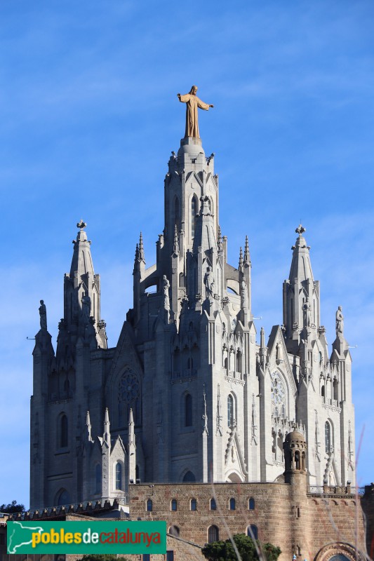 Barcelona - Temple del Sagrat Cor del Tibidabo