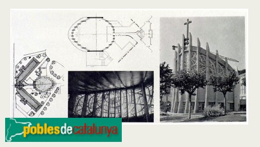 Barcelona - Capella de les Filles de la Caritat - Quaderns d'Arquitectura i Urbanisme. Núm. 97. 1973