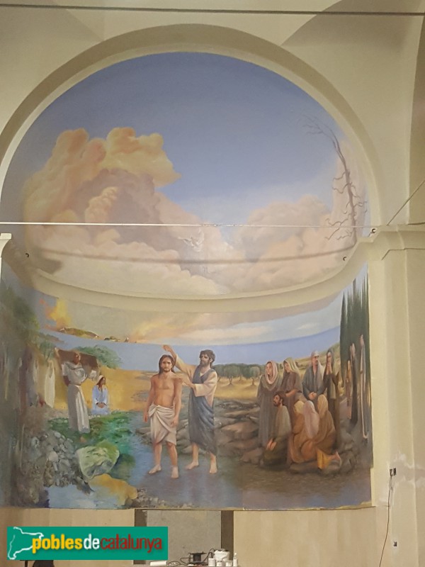 Torroella de Montgri - Església de Santa Anna de l'Estartit. Pintures Torroella de Montgri - Església de Santa Anna de l'Estartit. Pintures