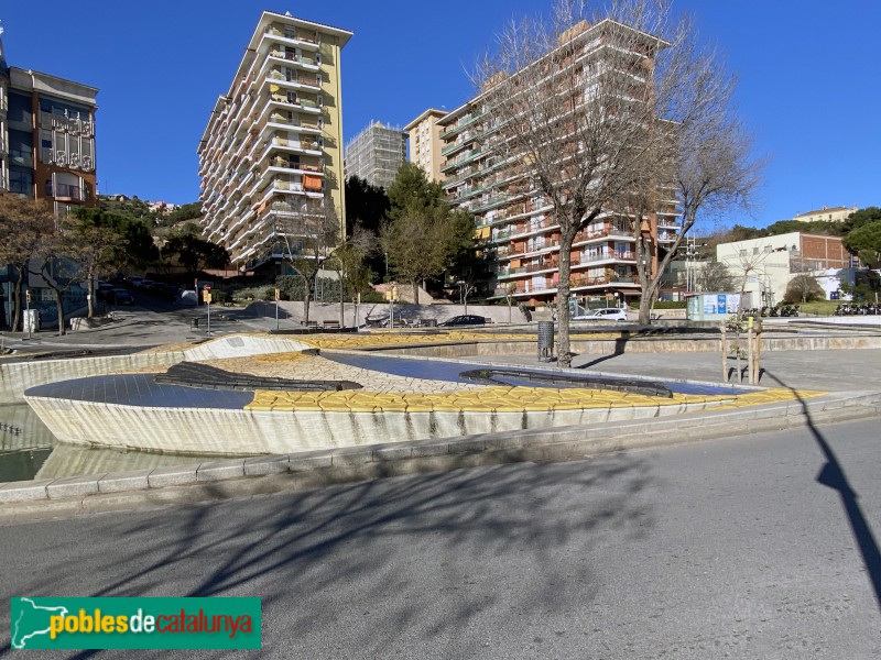 Barcelona - Plaça de la Font Castellana