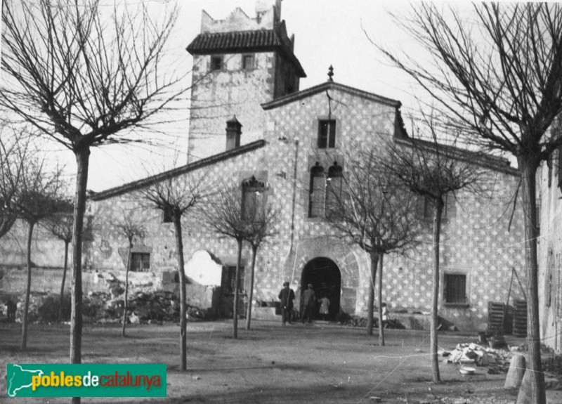 Premià de Dalt - Can Werboom (Foto: <i> Lluís Bonet Garí -Arxiu Fotogràfic Centre Excursionista de Catalunya-</i>, entre 1913 i 1933) Premià de Dalt - Can Werboom