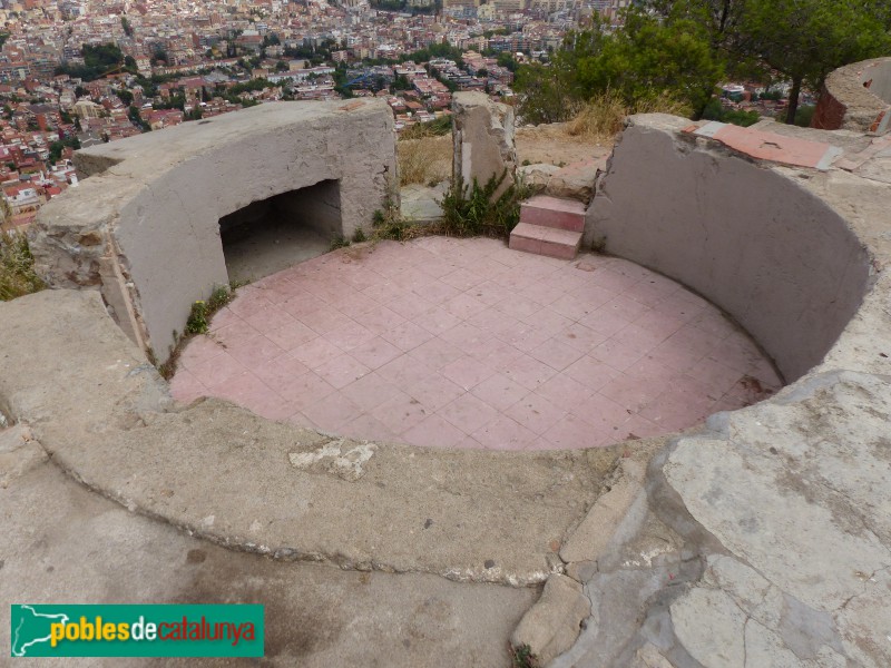 Barcelona - Bateries del Carmel (Foto: Benjamín Núñez González, 2016) Barcelona - Bateries del Carmel