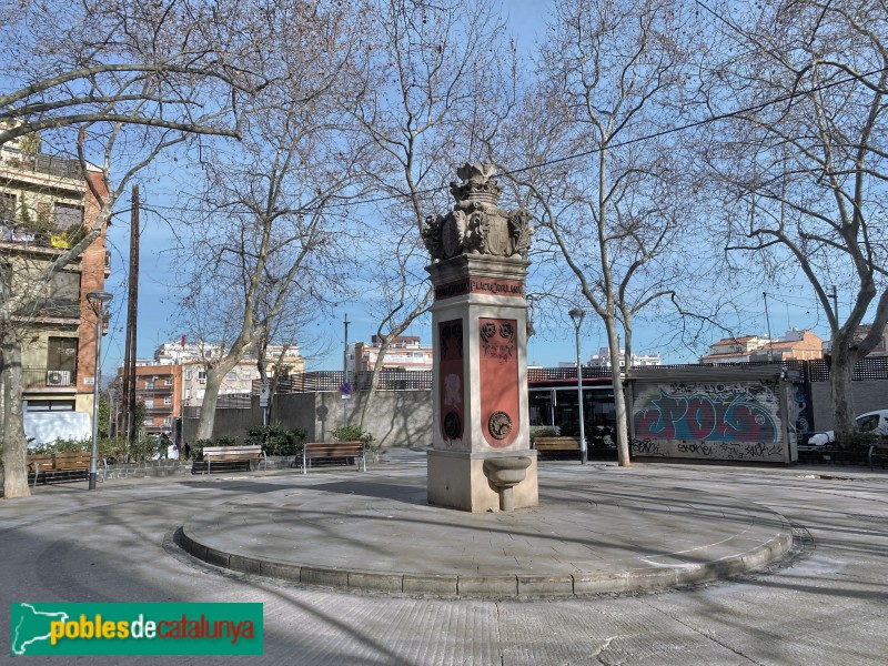 Barcelona - Font de la plaça Catalana