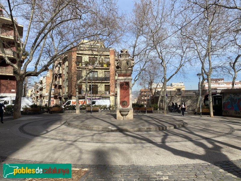 Barcelona - Font de la plaça Catalana