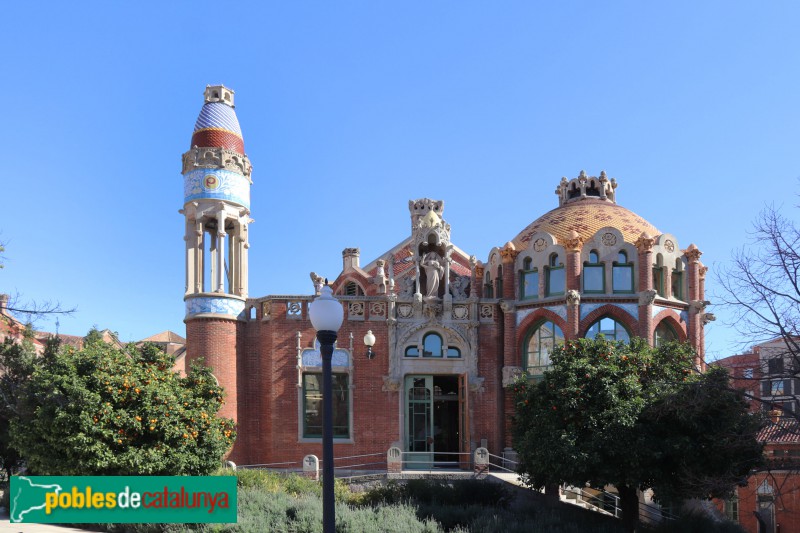 Hospital de Sant Pau - Pavelló de Sant Salvador (Foto: Albert Esteves, 2021) Hospital de Sant Pau - Pavelló de Sant Salvador