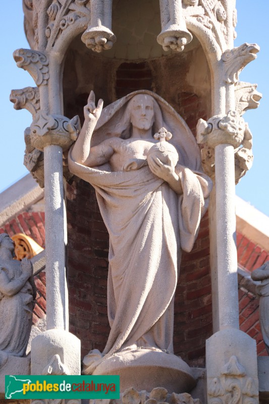 Hospital de Sant Pau - Pavelló de Sant Salvador (Foto: Albert Esteves, 2021) Hospital de Sant Pau - Pavelló de Sant Salvador