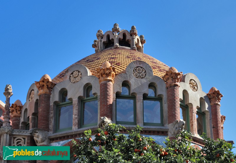 Hospital de Sant Pau - Pavelló de Sant Salvador (Foto: Albert Esteves, 2021) Hospital de Sant Pau - Pavelló de Sant Salvador