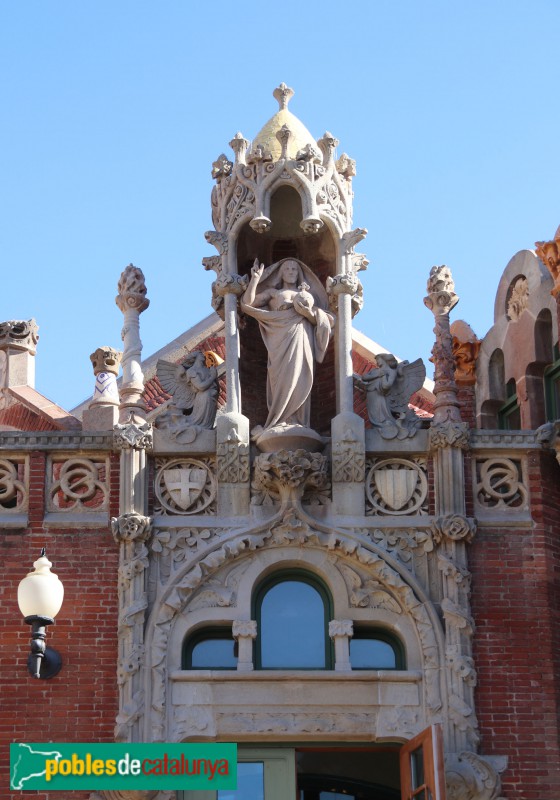 Hospital de Sant Pau - Pavelló de Sant Salvador (Foto: Albert Esteves, 2021) Hospital de Sant Pau - Pavelló de Sant Salvador