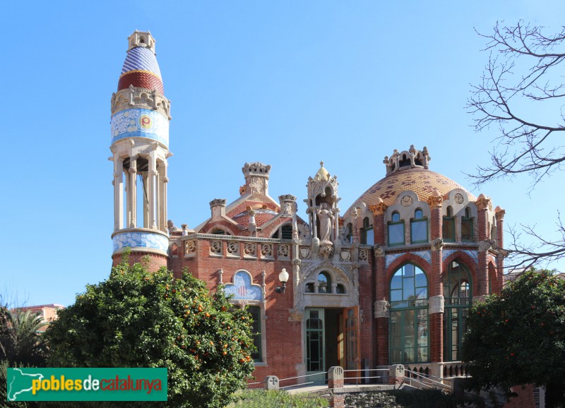 Hospital de Sant Pau - Pavelló de Sant Salvador (Foto: Albert Esteves, 2021) Hospital de Sant Pau - Pavelló de Sant Salvador