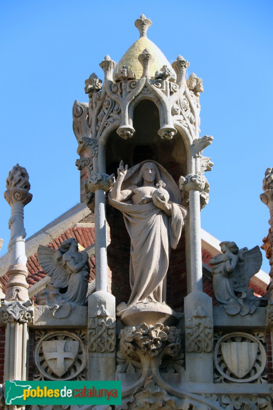 Hospital de Sant Pau - Pavelló de Sant Salvador (Foto: Albert Esteves, 2021) Hospital de Sant Pau - Pavelló de Sant Salvador